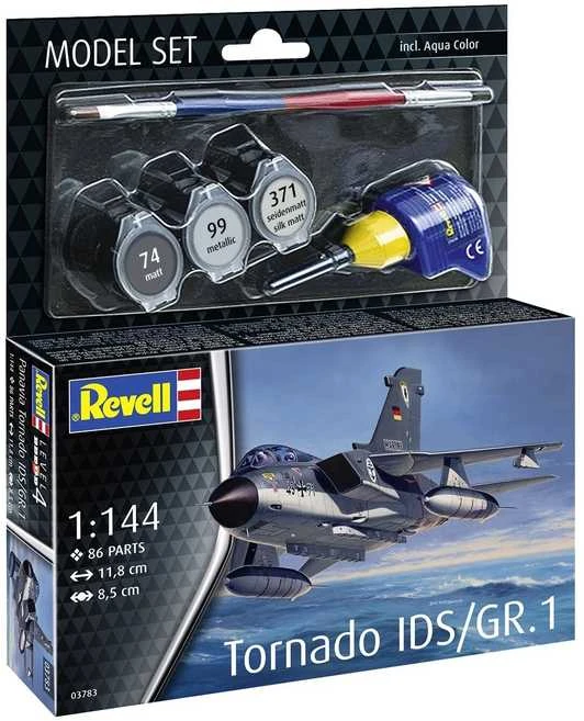 Revell Panavia Tornado IDS/GR.1 1/144 dovanų rinkinys su dažais 63783