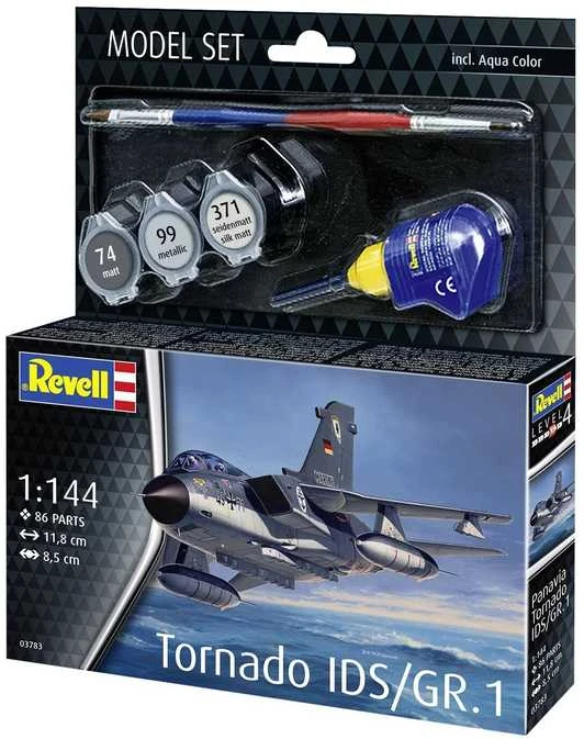 Revell Panavia Tornado IDS/GR.1 1/144 dovanų rinkinys su dažais 63783