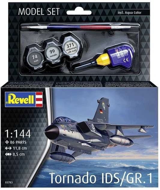Revell Panavia Tornado IDS/GR.1 1/144 dovanų rinkinys su dažais 63783