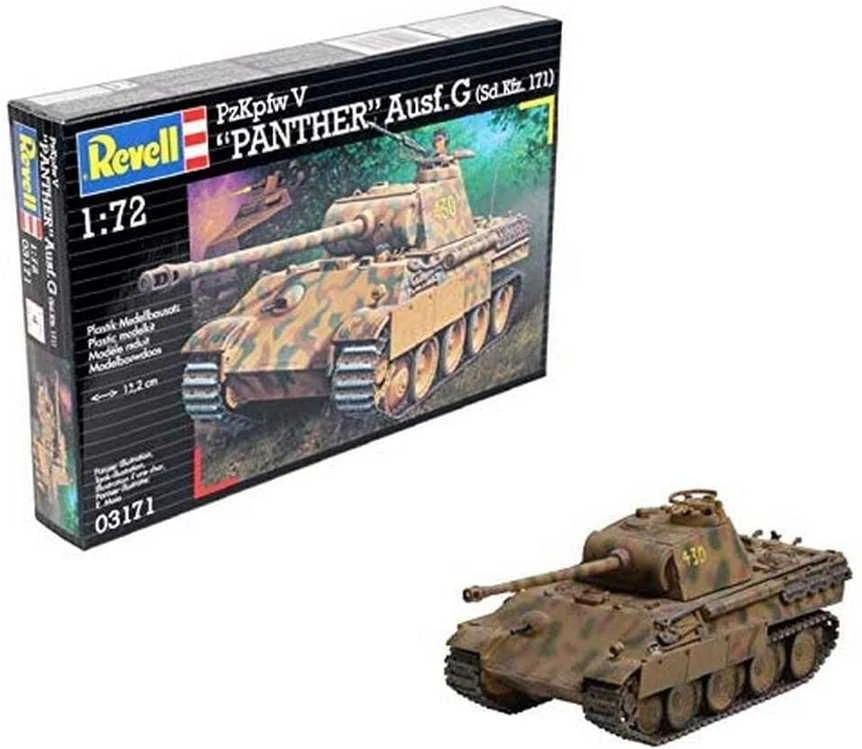 Revell – PzKpfw V „Panther“ Ausf. G (Sd.Kfz. 171), 1/72, 03171