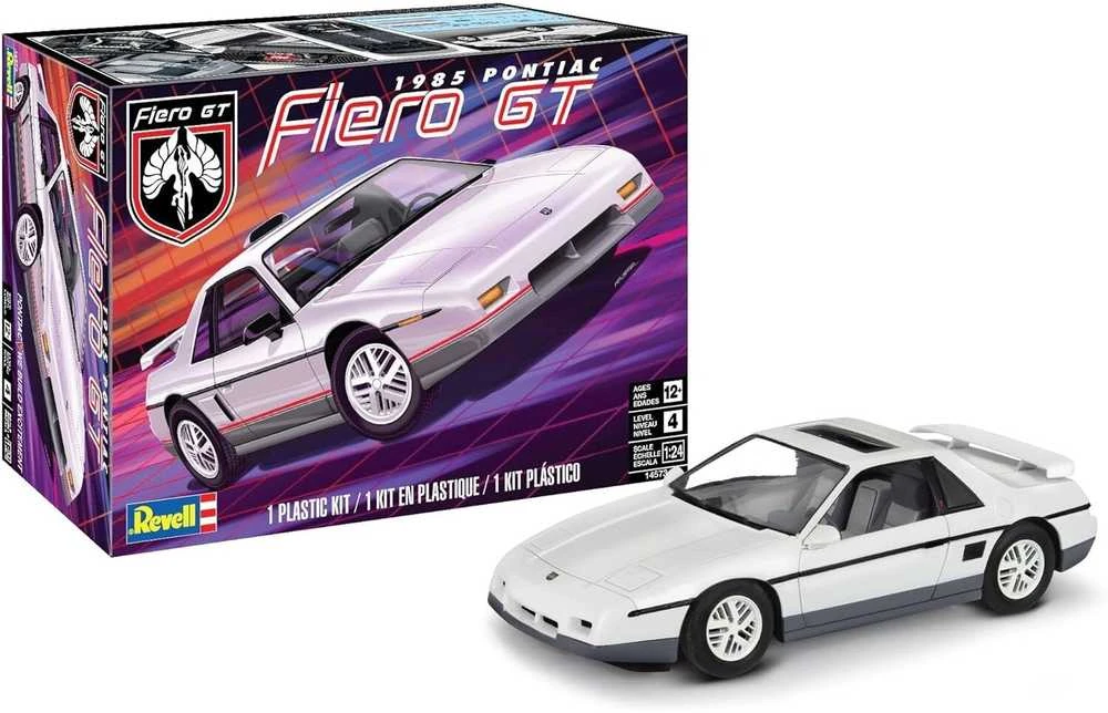 Revell Pontiac Fiero GT 1985 – surenkamas plastikinis modelis 1:24 14573