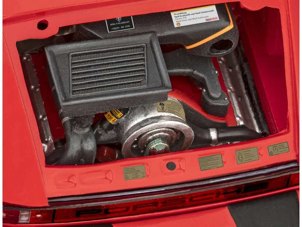 Revell Porsche 911 Turbo 50 metų dovanų rinkinys 1/24 modelis