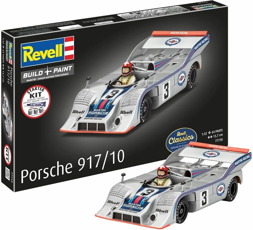 Revell Porsche 917/10 surenkamo modelio dovanų rinkinys 1:32