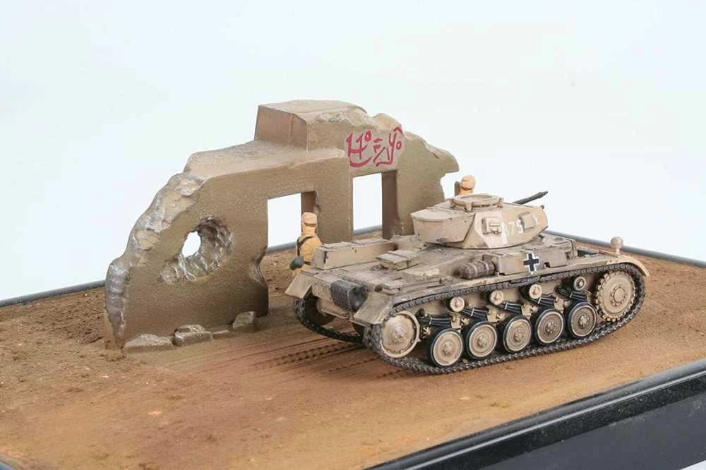 Revell PzKpfw II Ausf. F - PLASTIKINIS modeliavimo rinkinys