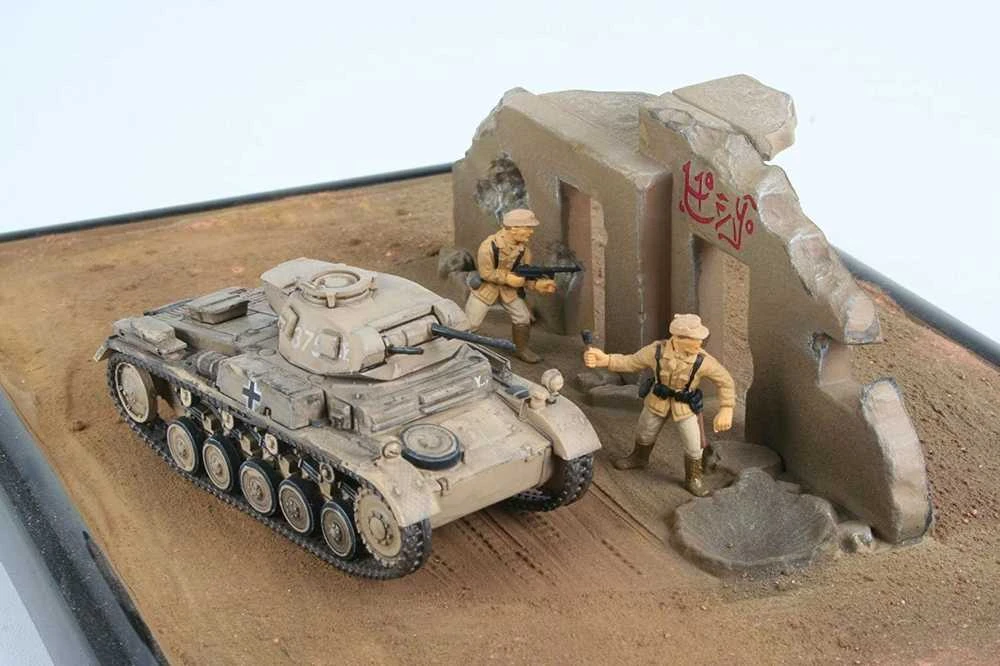 Revell PzKpfw II Ausf. F - PLASTIKINIS modeliavimo rinkinys