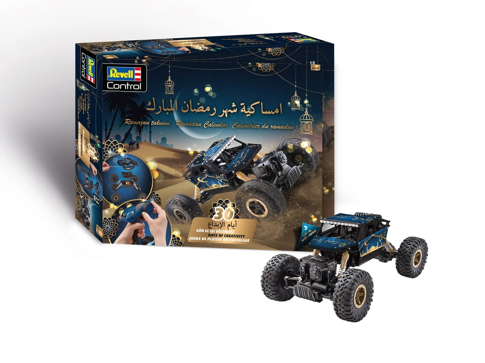 Revell Ramadano kalendorius: RC visureigis 1/18, 4WD, rinkinys