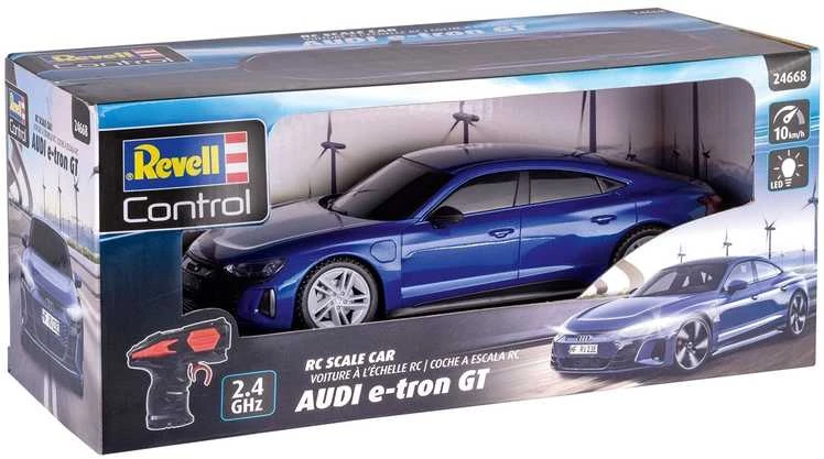 Revell RC Audi e-tron GT, 1:24 – radijo bangomis valdomas automobilis