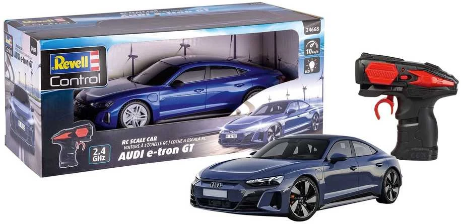 Revell RC Audi e-tron GT, 1:24 – radijo bangomis valdomas automobilis