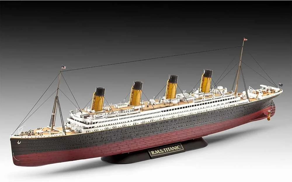 REVELL rinkinys dovanų klijuojamo laivo modelio Titanikas 1:12, 05727