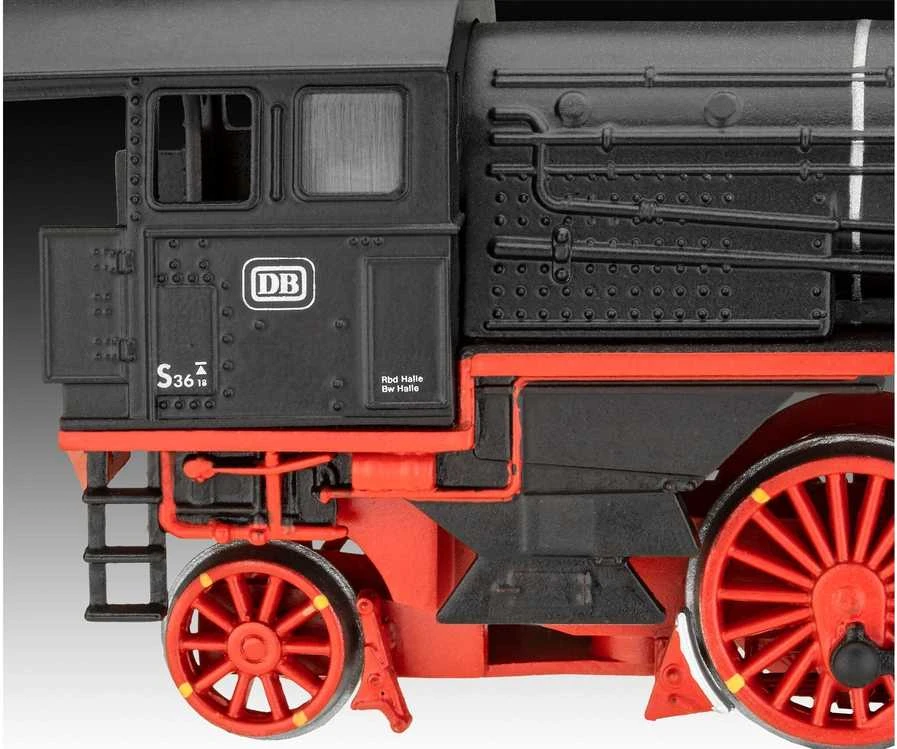 Revell – greitasis lokomotyvas S3/6 BR18 su pasiūlymu, 1/87, 02168