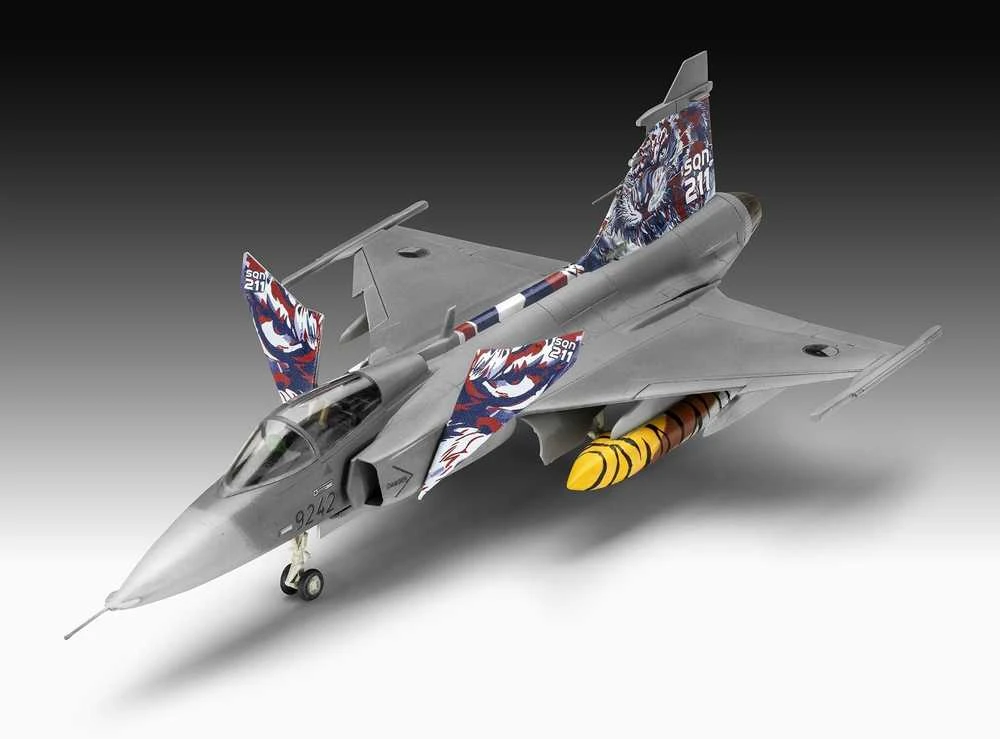 Revell Saab JAS-39C Gripen 1/72 plastikinis lėktuvo surinkimo rinkinys