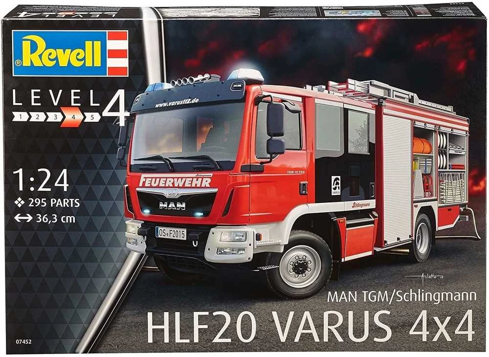 Revell - Schlingmann HLF 20 Varus 4x4 (MAN TGM), 1/24, 07452