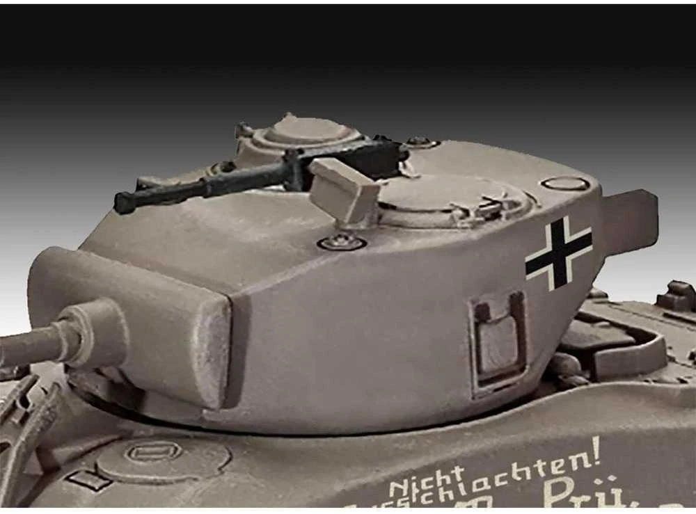 Revell Sherman M4A1 tankas dovanų rinkinys 1/72 su dažais ir klijais