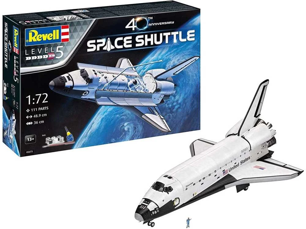 Revell Space Shuttle 40th Anniversary dovanų rinkinys 1/72