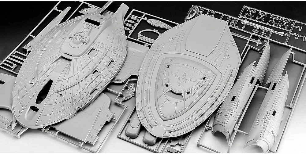 Revell Star Trek U.S.S. Voyager plastikinis modelis 1/670 surinkimui