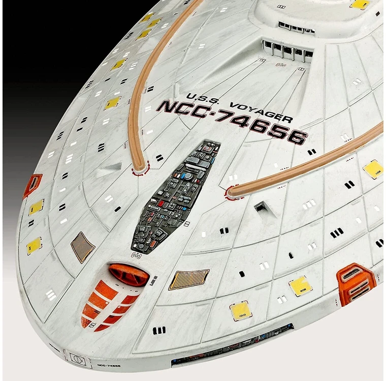 Revell Star Trek U.S.S. Voyager plastikinis modelis 1/670 surinkimui