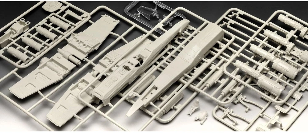 Revell Star Wars Mandalorian X-Wing lėktuvo modelis vaikams ir kolekcionieriams