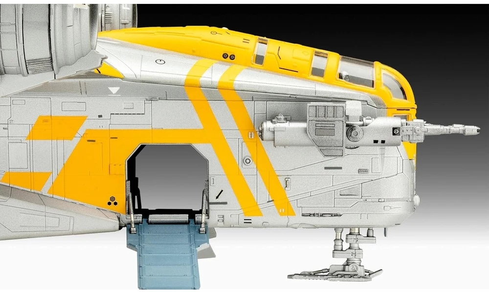 Revell Star Wars Mandalorietis Razor Crest plastikinis modelis 1/72 su Grogu