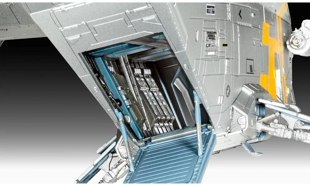 Revell Star Wars Mandalorietis Razor Crest plastikinis modelis 1/72 su Grogu
