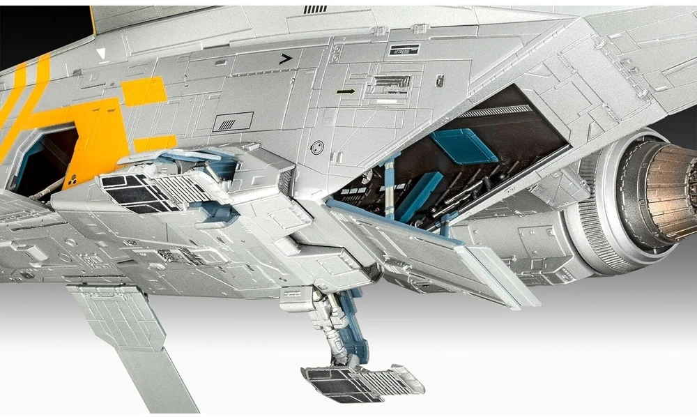 Revell Star Wars Mandalorietis Razor Crest plastikinis modelis 1/72 su Grogu