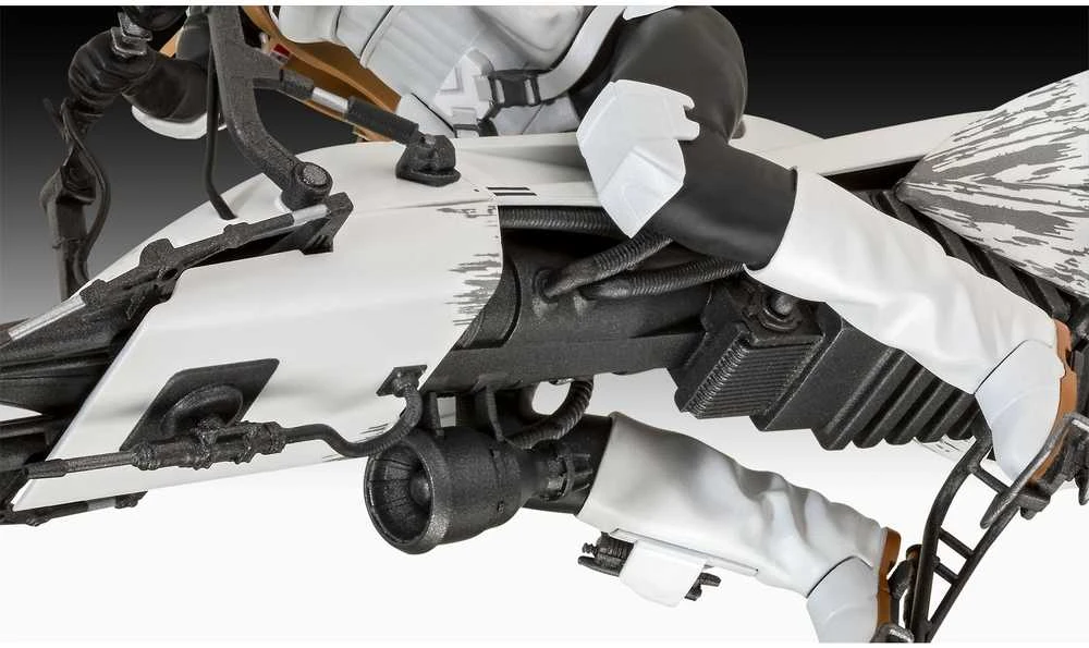 Revell Star Wars The Mandalorian Speeder Bike 1/12 surenkamas modelis
