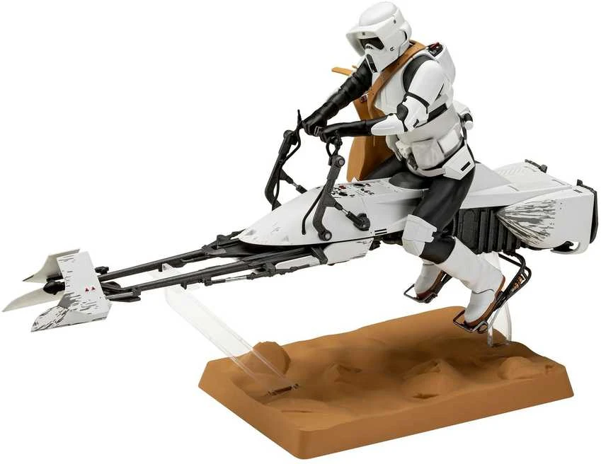 Revell Star Wars The Mandalorian Speeder Bike 1/12 surenkamas modelis