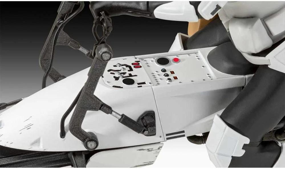 Revell Star Wars The Mandalorian Speeder Bike 1/12 surenkamas modelis