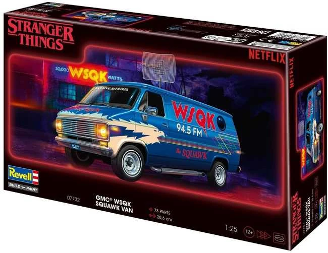 Revell Stranger Things GMC furgonas 1/25 plastikinis rinkinis