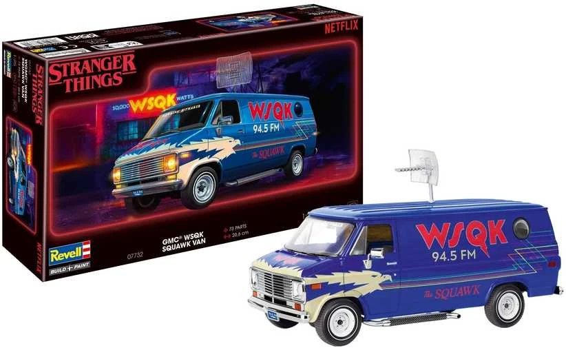 Revell Stranger Things GMC furgonas 1/25 plastikinis rinkinis