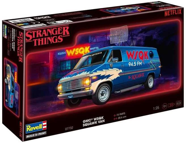 Revell Stranger Things GMC furgonas 1/25 plastikinis rinkinis