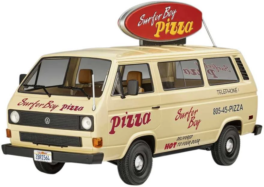 Revell Stranger Things VW T3 Surfer Boy dovanų rinkinys 1:25