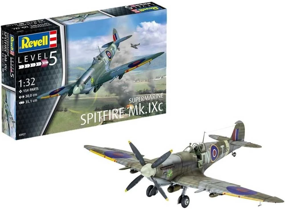 Revell – Supermarine Spitfire Mk. IXc, 1/32, 03927