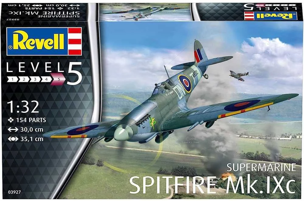 Revell – Supermarine Spitfire Mk. IXc, 1/32, 03927