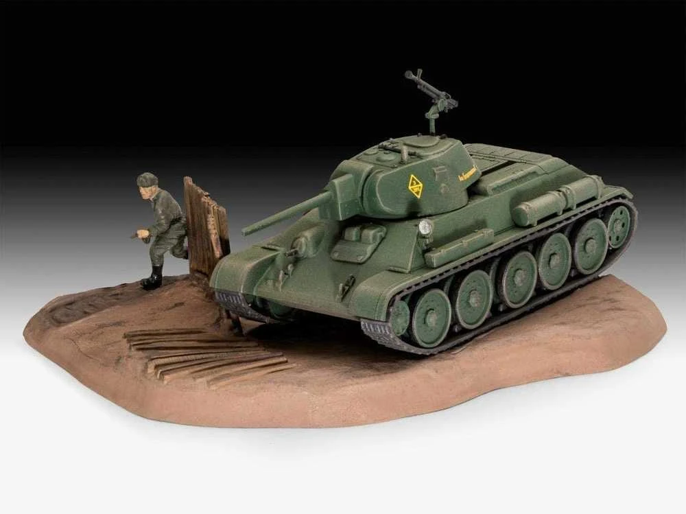 Revell T-34/76 Modell 1940 - PLASTIKINIS modeliavimo rinkinys