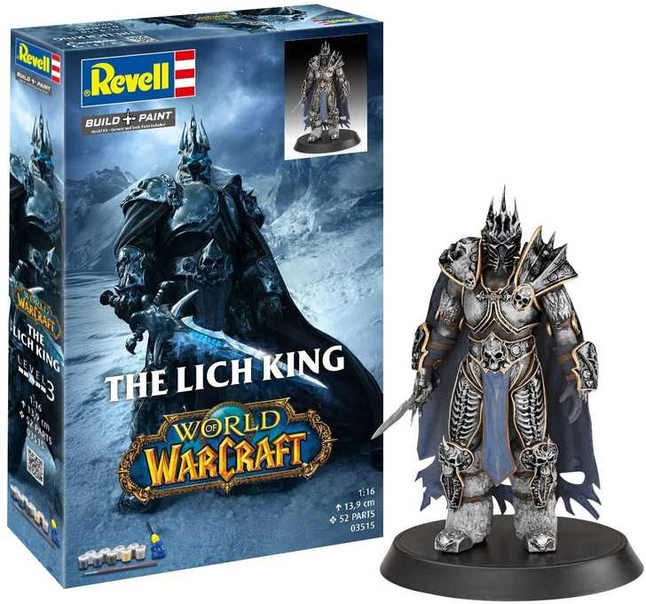 Revell The Lich King World of Warcraft dovanų rinkinys 1/16 su dažais (03515)