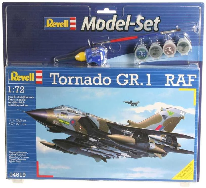 Revell Tornado GR.1 RAF dovanų komplektas 1/72, 64619