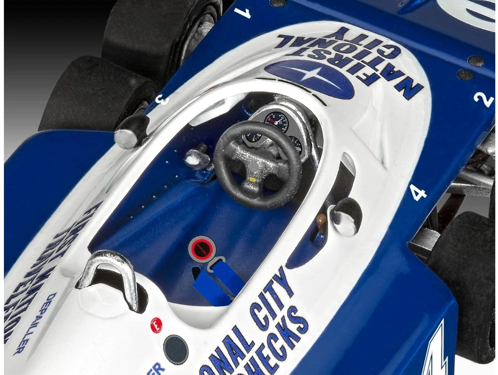 Revell Tyrrell P34/2 6 ratų 1:32 surenkamo modelio dovanų rinkinys