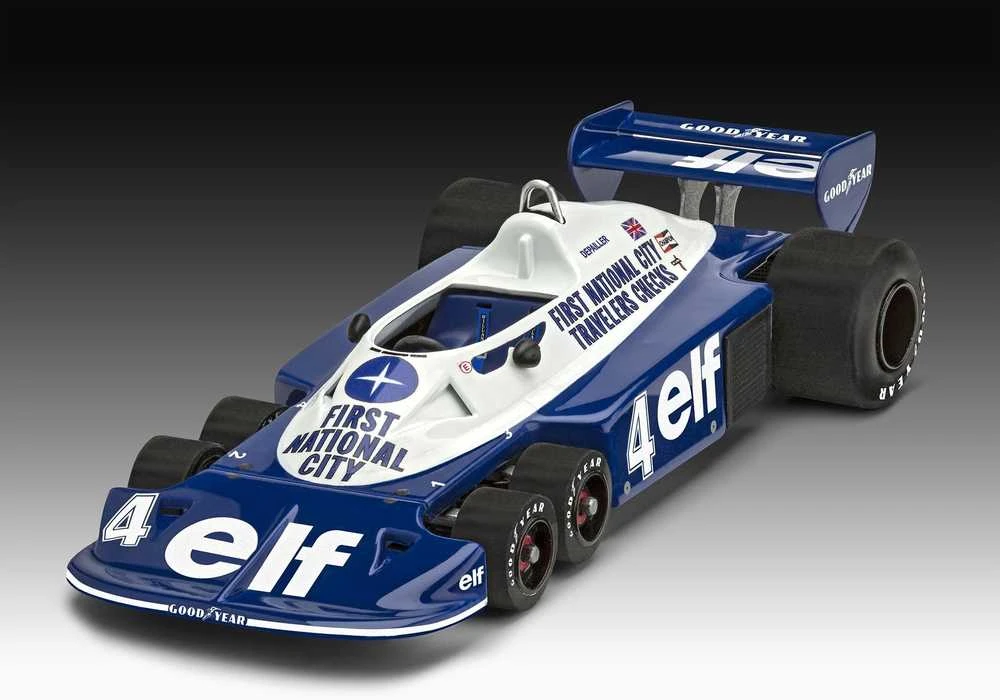 Revell Tyrrell P34/2 6 ratų F1, 1:32 surenkamas plastikinis modelis