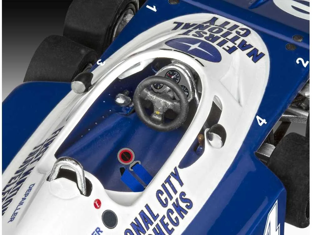 Revell Tyrrell P34/2 6 ratų F1, 1:32 surenkamas plastikinis modelis