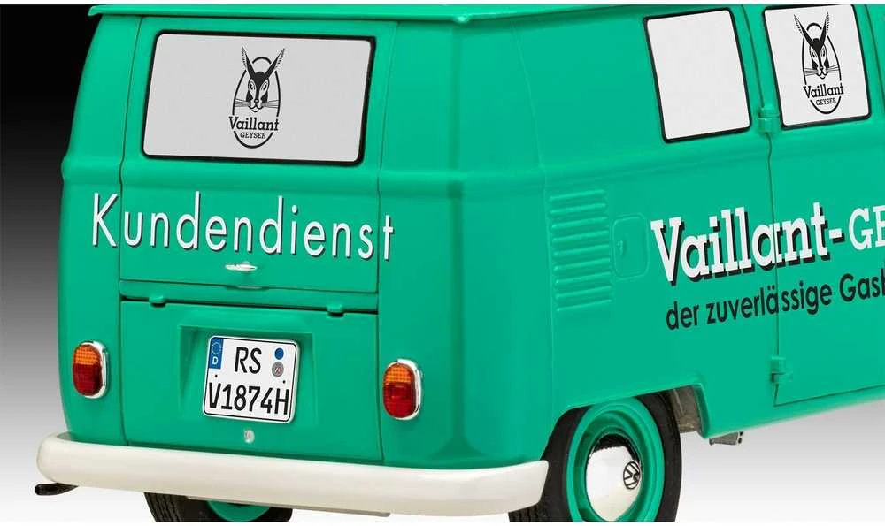 Revell - 150 metai of Vaillant Volkswagen T1 Bus dovanų komplektas, 1/24, 05648