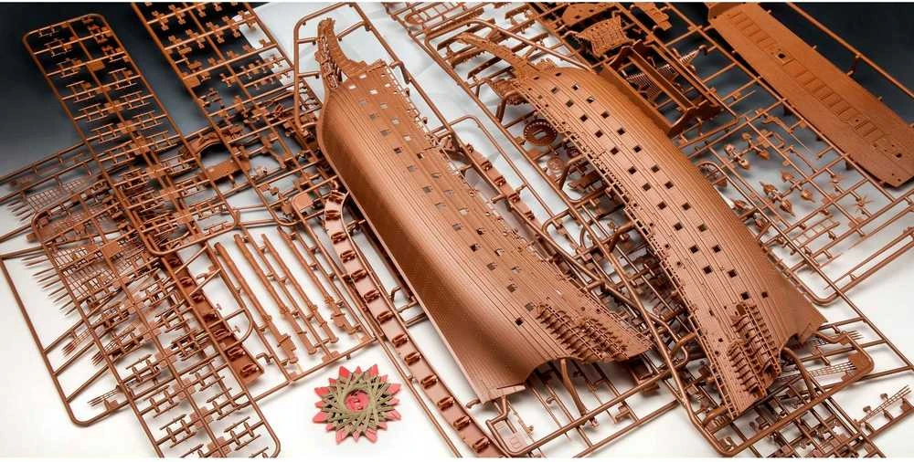 Revell Vasa – Švedijos karališkasis karo burlaivis 1:150, surenkamas