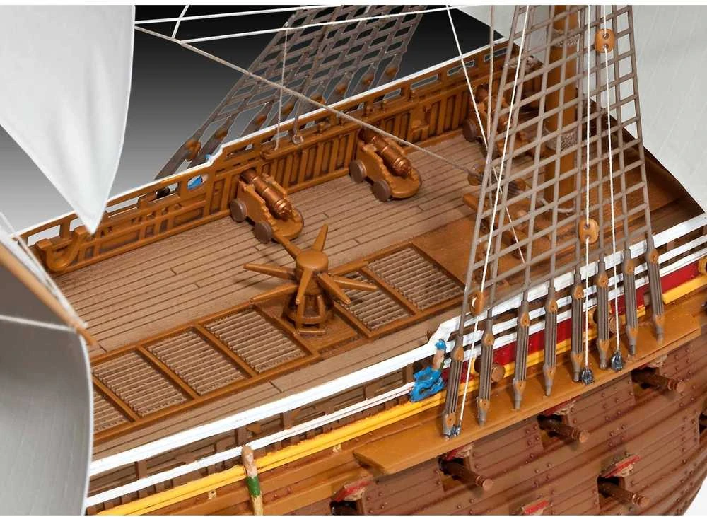 Revell Vasa – Švedijos karališkasis karo burlaivis 1:150, surenkamas