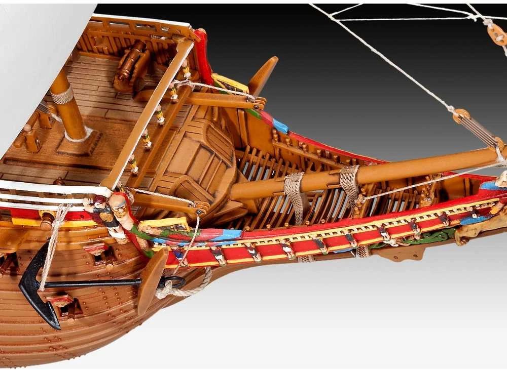 Revell Vasa – Švedijos karališkasis karo burlaivis 1:150, surenkamas