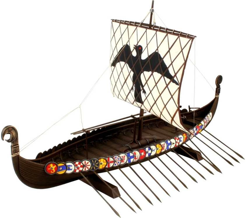 Revell vikingų laivo surinkimo dovanų rinkinys 1/50