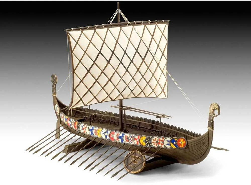 Revell vikingų laivo surinkimo dovanų rinkinys 1/50