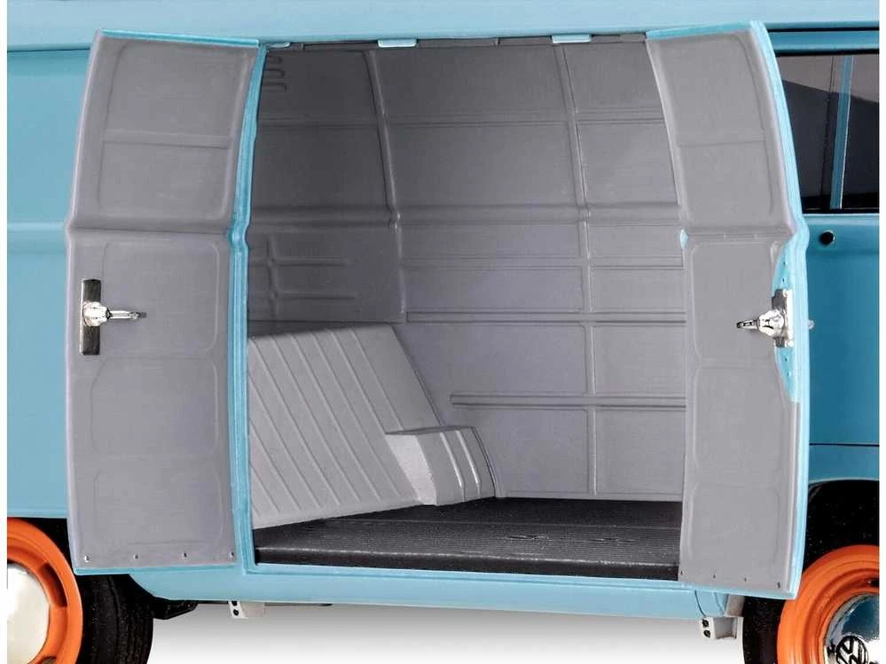 Revell Volkswagen T1 furgonas Gulf dekoracija, 1/24 plastikinis modelio rinkinys