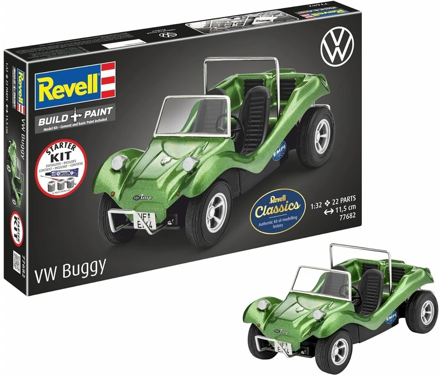 Revell VW Buggy surenkamo modelio dovanų komplektas 1:32