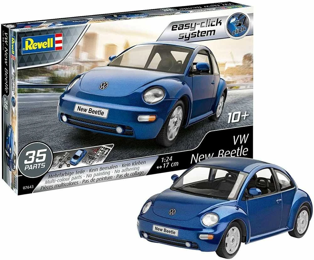 Revell VW New Beetle - PLASTIKINIS modeliavimo rinkinys