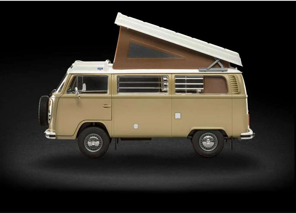 Revell VW T2 Camper 1:24 Click System plastikinis modelis (be klijų)