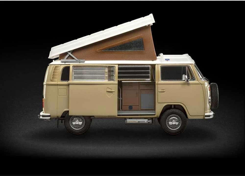 Revell VW T2 Camper 1:24 Click System plastikinis modelis (be klijų)